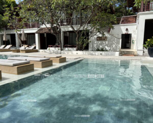 หินปูสระว่ายน้ำ หินธรรมชาติ