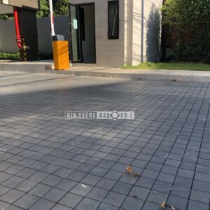 หินปูถนน cobblestone หินแกรนิต