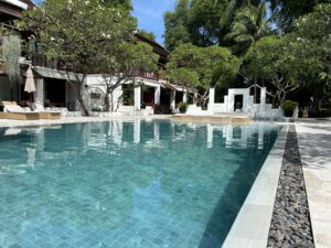 หินปูสระว่ายน้ำ หินธรรมชาติ