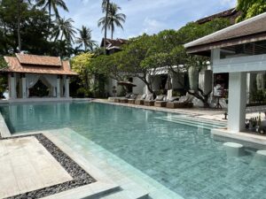 หินปูสระว่ายน้ำ หินธรรมชาติ