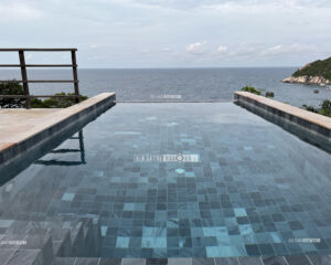 หินปูสระว่ายน้ำ หินธรรมชาติ