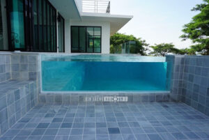 หินปูสระว่ายน้ำ หินธรรมชาติ